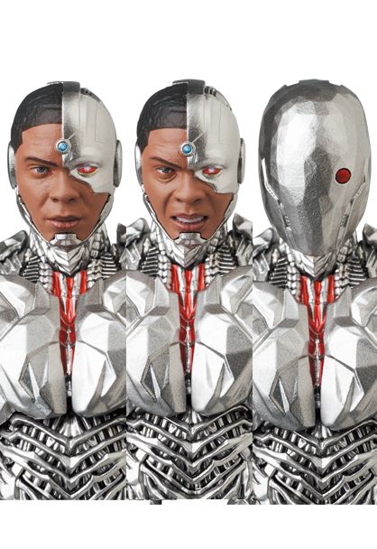 MAFEX《查克史奈德之正義聯盟》鋼骨 可動人偶 追加新規頭雕與四臂配件！