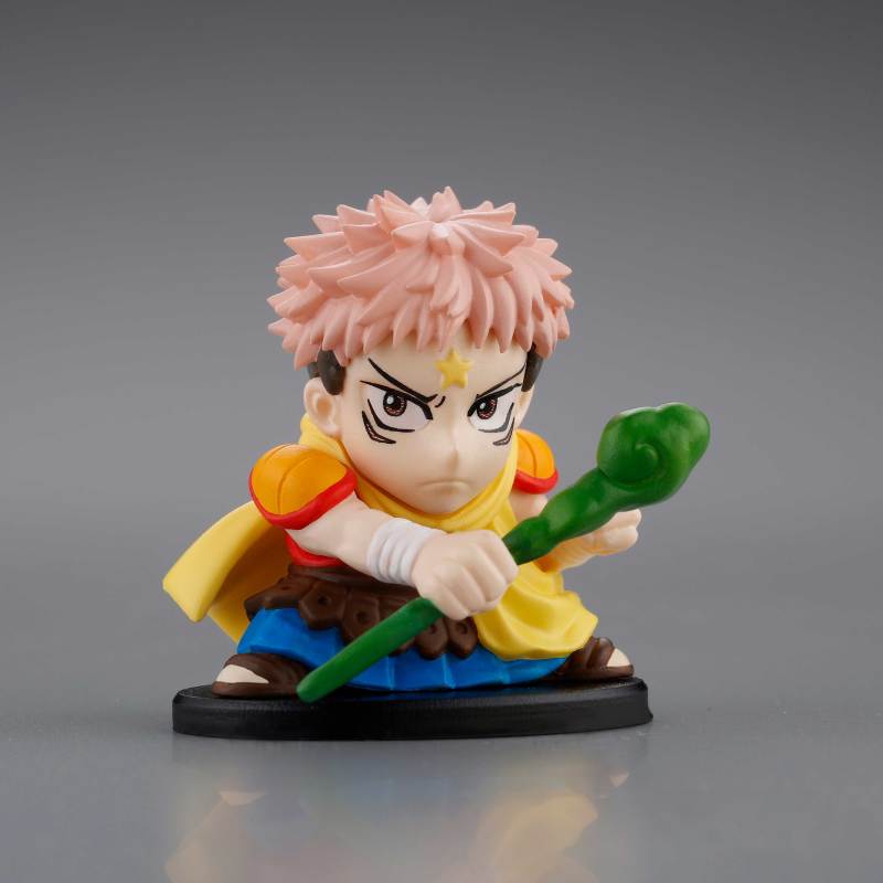 超級虎杖宙斯！LOTTE 聖魔大戰×咒術迴戰 巧克力餅乾 推出五款海洋堂特製公仔