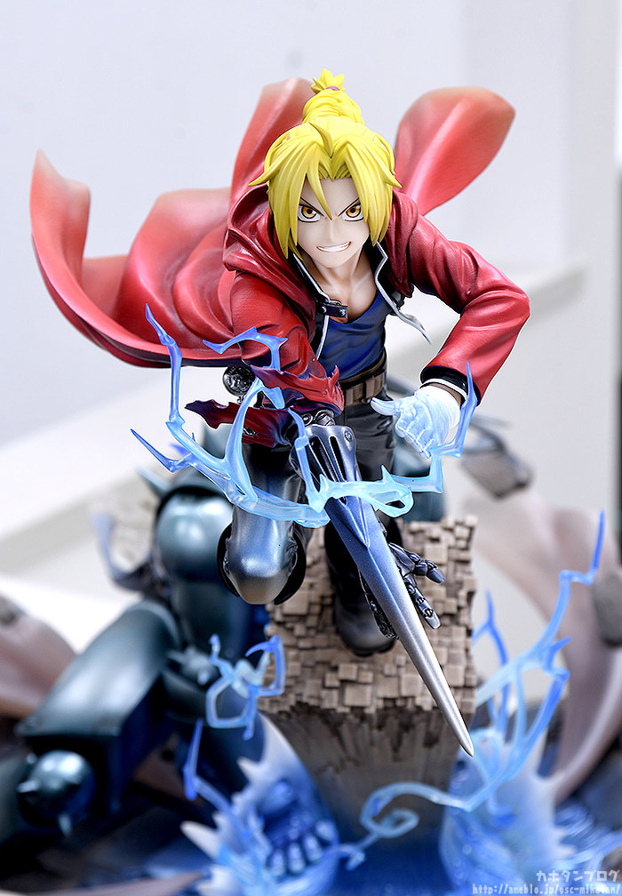 GSC《鋼之鍊金術師FA》愛德華&阿爾馮斯 40公分豪華雕像 艾力克兄弟共同作戰!