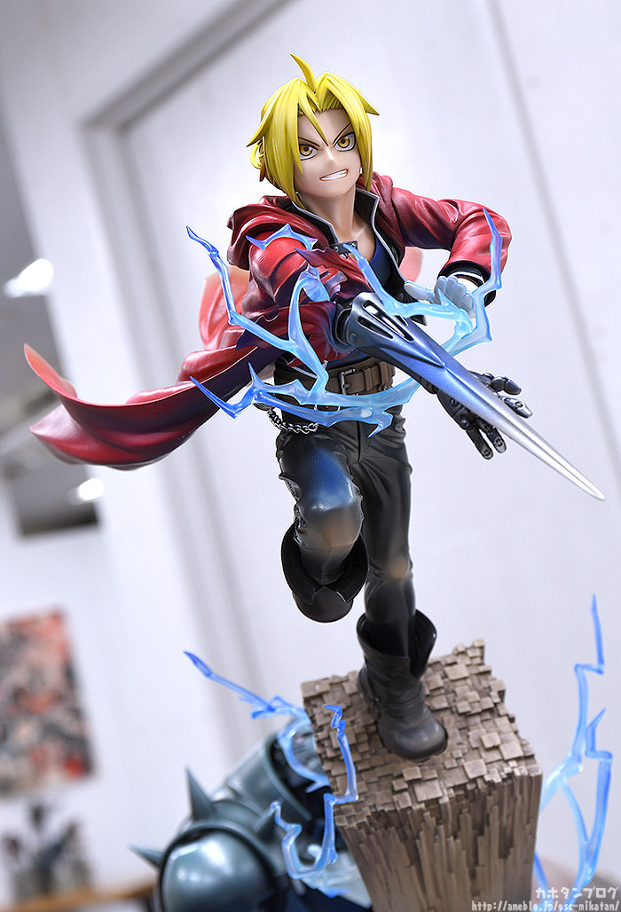 GSC《鋼之鍊金術師FA》愛德華&阿爾馮斯 40公分豪華雕像 艾力克兄弟共同作戰!