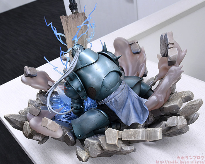 GSC《鋼之鍊金術師FA》愛德華&阿爾馮斯 40公分豪華雕像 艾力克兄弟共同作戰!