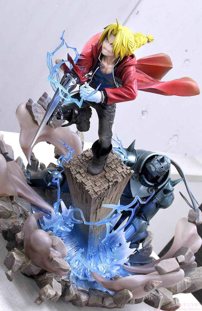 GSC《鋼之鍊金術師FA》愛德華&阿爾馮斯 40公分豪華雕像 艾力克兄弟共同作戰!