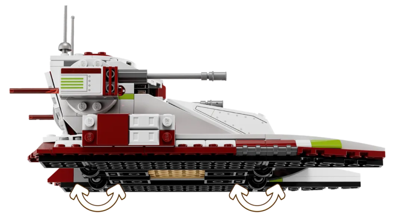 LEGO 75342《星際大戰》共和國戰鬥坦克（Republic Fighter Tank）