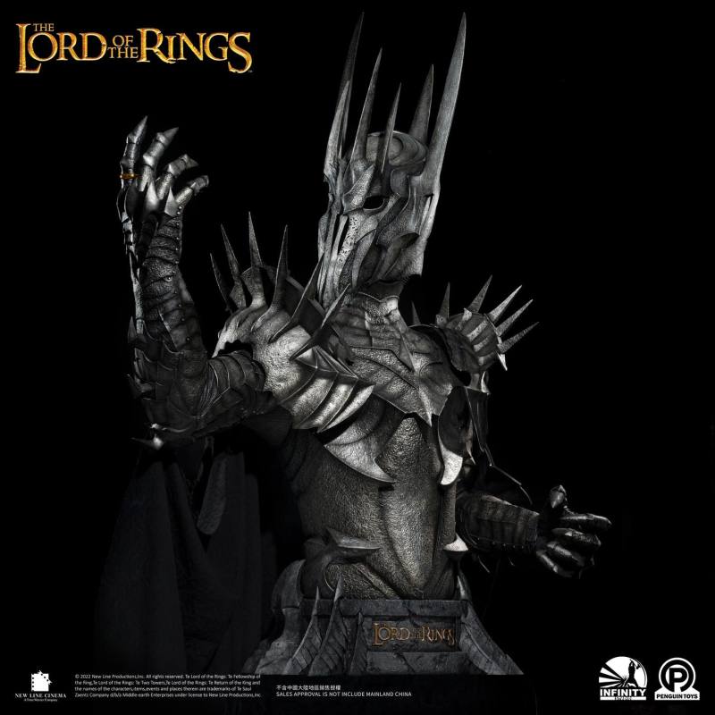 Infinity Studio × Penguin Toys《魔戒》索倫（Sauron）1/1 比例胸像 高達175公分大魄力！