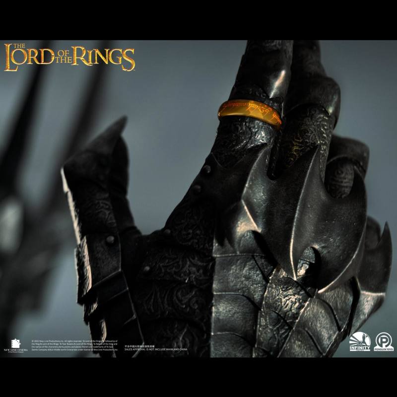 Infinity Studio × Penguin Toys《魔戒》索倫（Sauron）1/1 比例胸像 高達175公分大魄力！