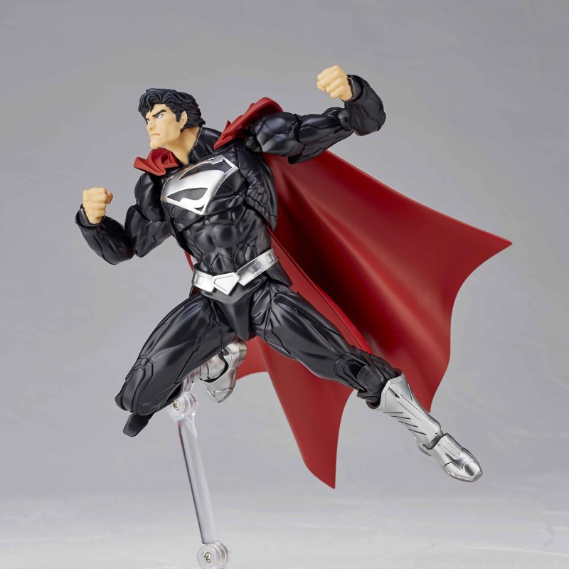 新色上陣更顯鋼鐵意志！海洋堂 Amazing Yamaguchi 系列 027EX 超人 原創黑色版