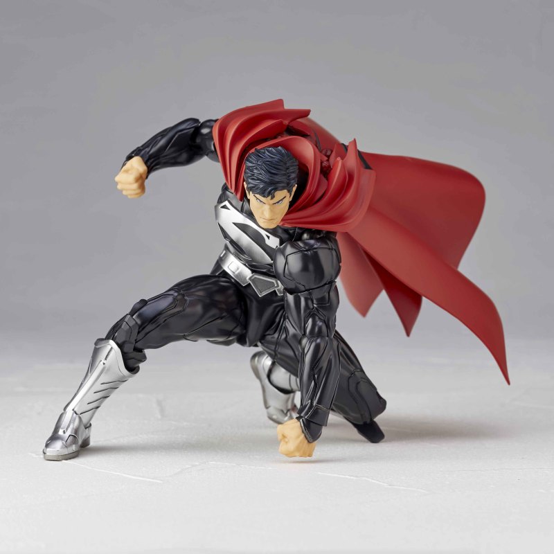 新色上陣更顯鋼鐵意志！海洋堂 Amazing Yamaguchi 系列 027EX 超人 原創黑色版