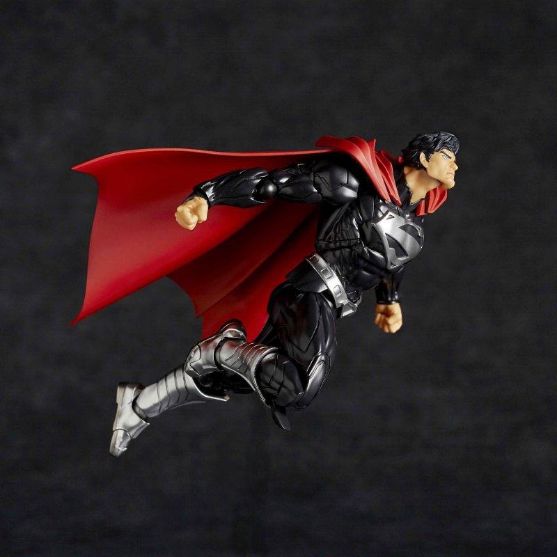 新色上陣更顯鋼鐵意志！海洋堂 Amazing Yamaguchi 系列 027EX 超人 原創黑色版