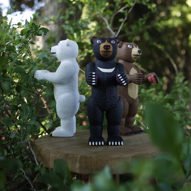 海洋堂【三沢厚彦 ANIMALS 熊】軟膠玩具 三色登場！