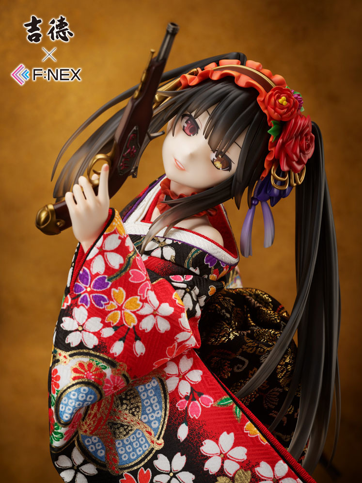 吉德×F:NEX《約會大作戰》時崎狂三-日本人形- 1/4比例模型日本傳統工藝 