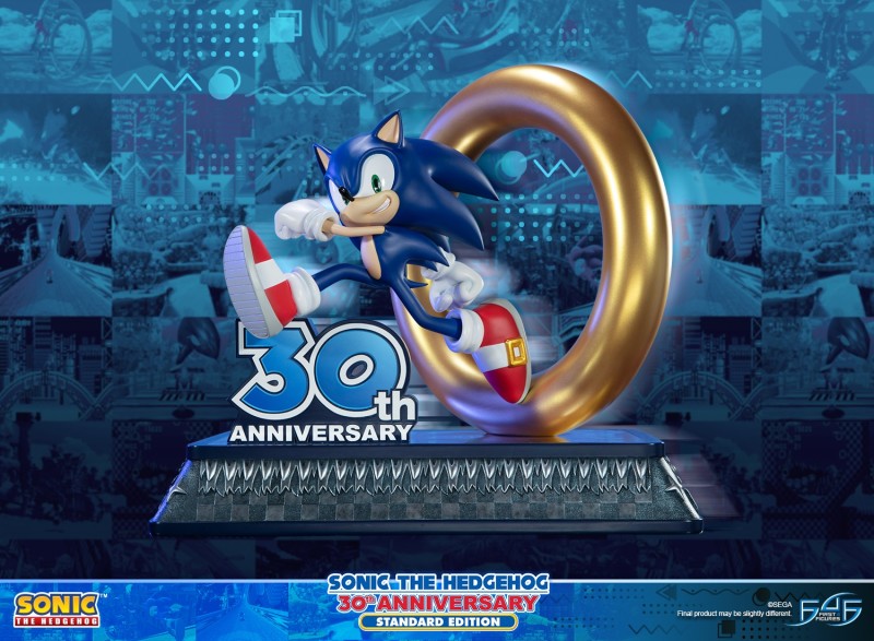 First 4 Figures《音速小子》音速小子 30 週年雕像（Sonic The Hedgehog 30th Anniversary Statue）