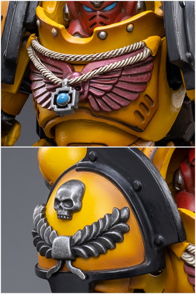 不屈的圍城戰大師！JOYTOY 1/18 《戰鎚40000》帝國之拳