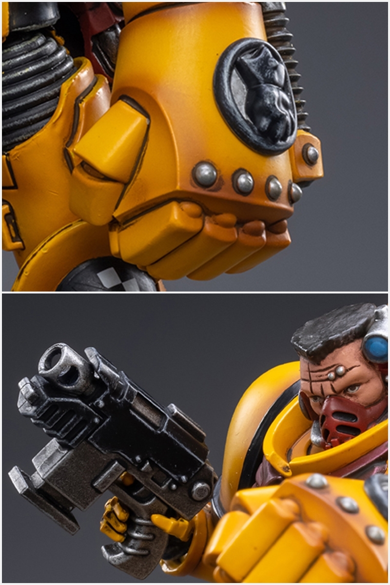 不屈的圍城戰大師！JOYTOY 1/18 《戰鎚40000》帝國之拳