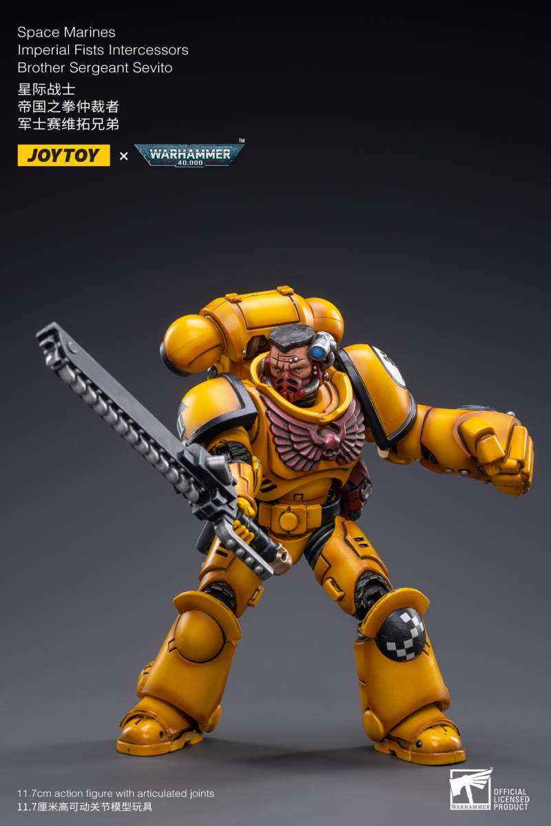 不屈的圍城戰大師！JOYTOY 1/18 《戰鎚40000》帝國之拳