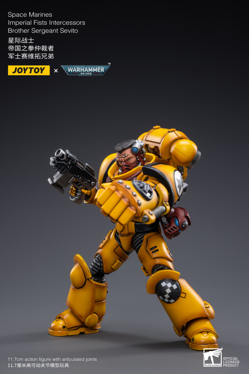 不屈的圍城戰大師！JOYTOY 1/18 《戰鎚40000》帝國之拳