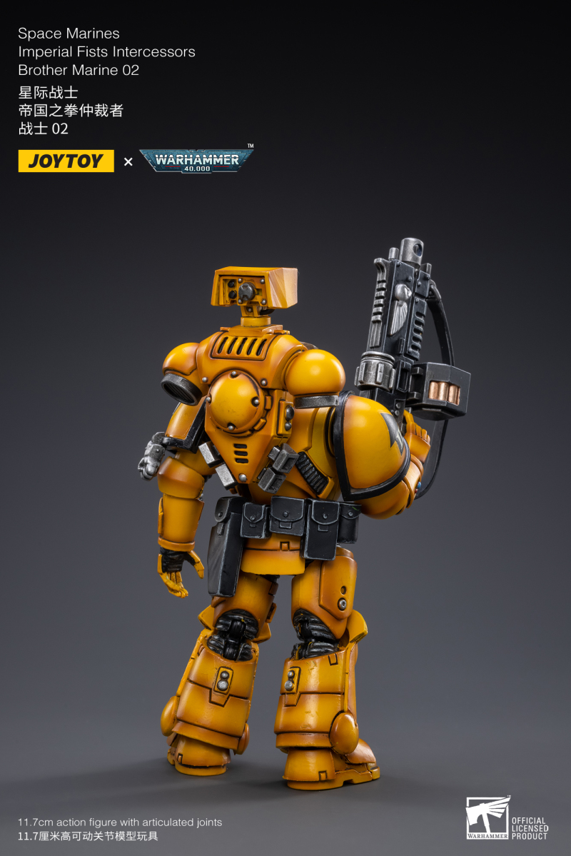 不屈的圍城戰大師！JOYTOY 1/18 《戰鎚40000》帝國之拳