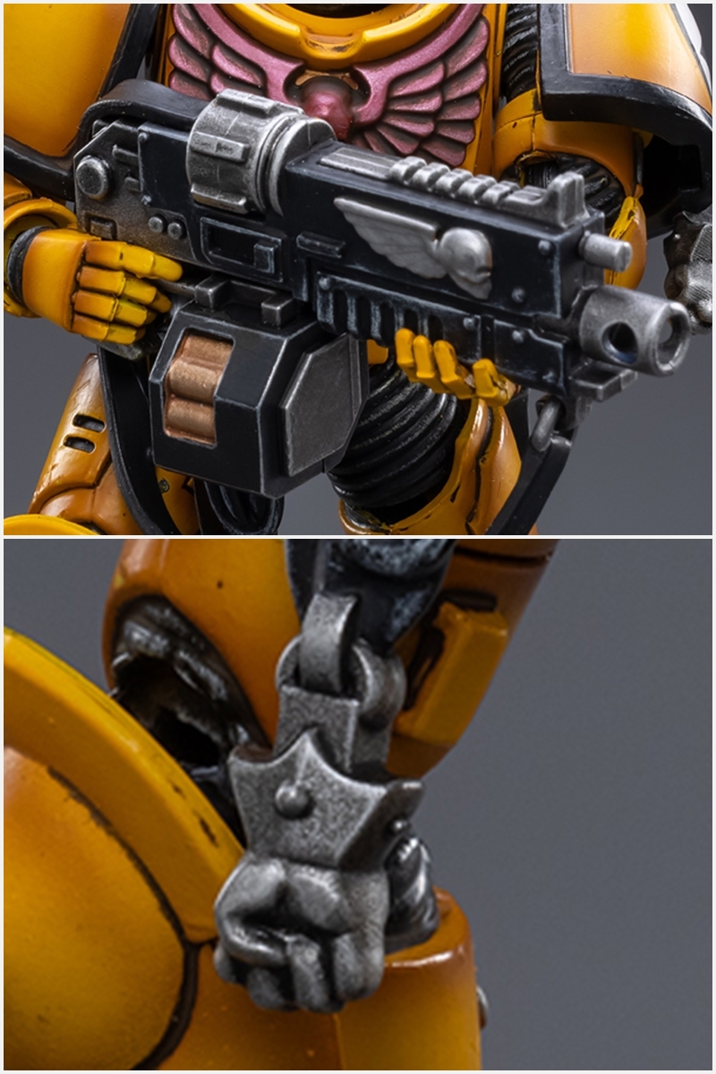 不屈的圍城戰大師！JOYTOY 1/18 《戰鎚40000》帝國之拳