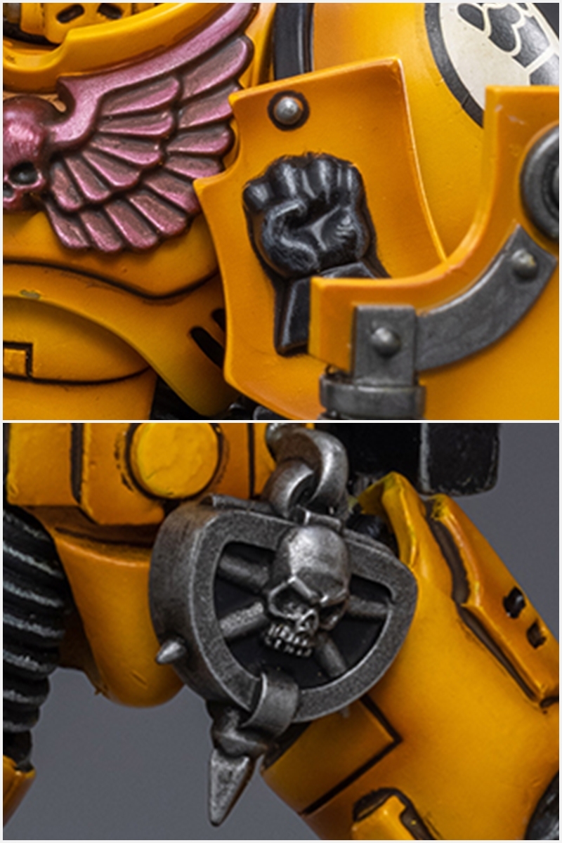 不屈的圍城戰大師！JOYTOY 1/18 《戰鎚40000》帝國之拳