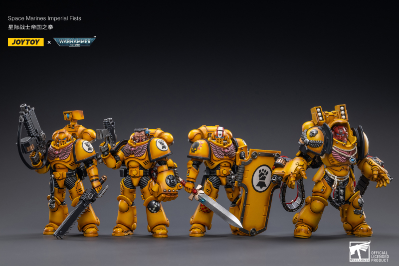 不屈的圍城戰大師！JOYTOY 1/18 《戰鎚40000》帝國之拳