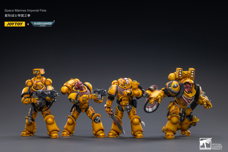 不屈的圍城戰大師！JOYTOY 1/18 《戰鎚40000》帝國之拳