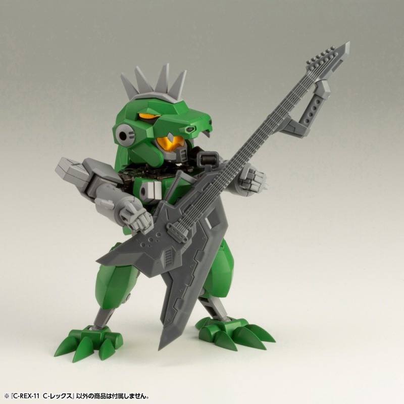 吵鬧的嘍囉霸王龍 機甲換裝EVOROIDS『C-REX-11 C-REX』預計 10 月發售！