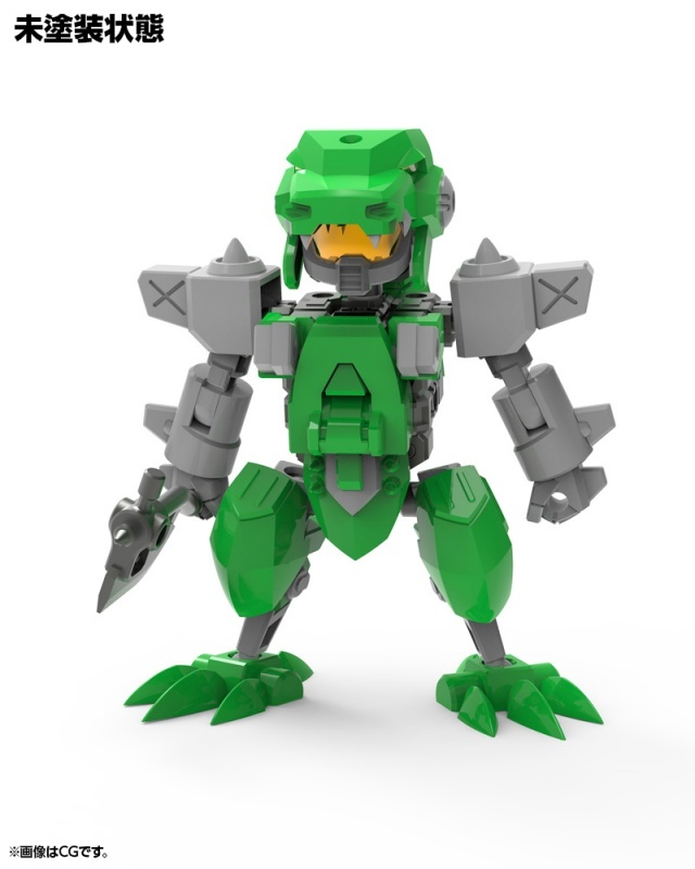 吵鬧的嘍囉霸王龍 機甲換裝EVOROIDS『C-REX-11 C-REX』預計 10 月發售！