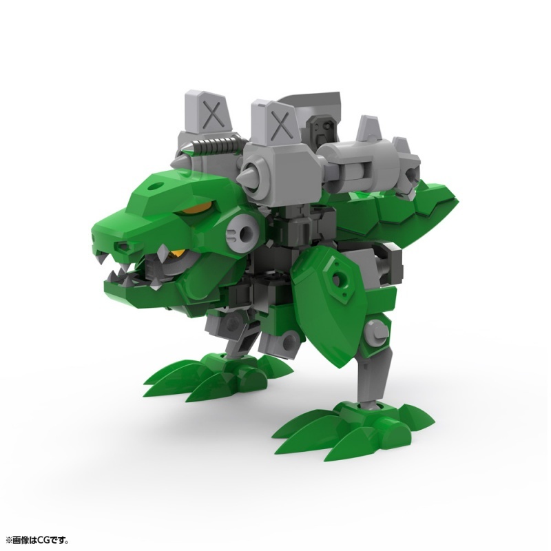 吵鬧的嘍囉霸王龍 機甲換裝EVOROIDS『C-REX-11 C-REX』預計 10 月發售！