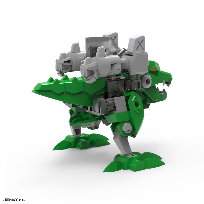 吵鬧的嘍囉霸王龍 機甲換裝EVOROIDS『C-REX-11 C-REX』預計 10 月發售！