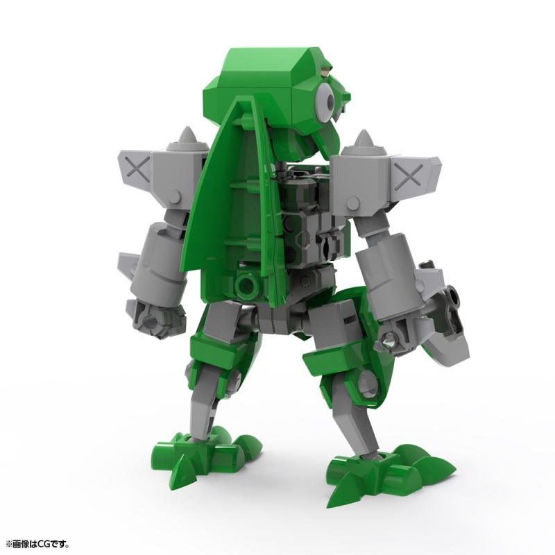 吵鬧的嘍囉霸王龍 機甲換裝EVOROIDS『C-REX-11 C-REX』預計 10 月發售！