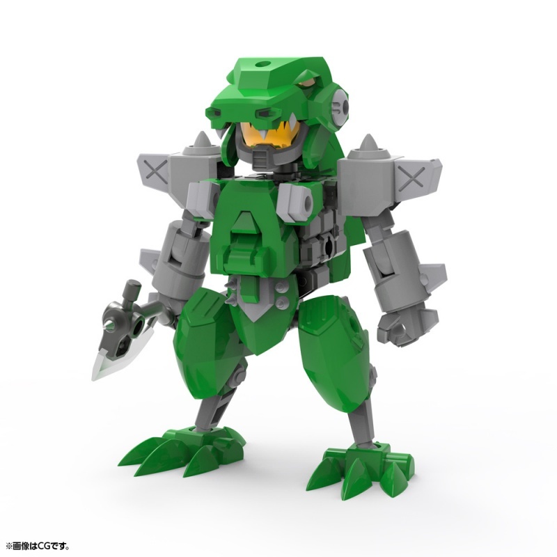 吵鬧的嘍囉霸王龍 機甲換裝EVOROIDS『C-REX-11 C-REX』預計 10 月發售！