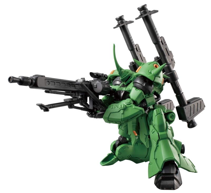 幻之綠色原型機『機動戰士鋼彈 G-FRAME FA 肯普法原型機』預計 08 月發售！