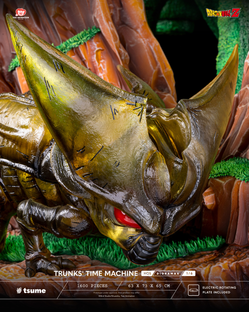 Tsume-Art HQS Dioramax《七龍珠Z》特南克斯的時光機（Trunks' Time Machine）1/6 比例場景雕像