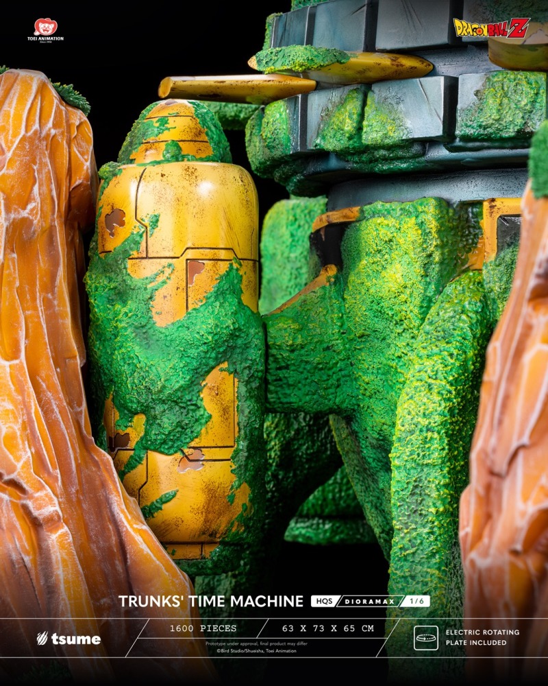 Tsume-Art HQS Dioramax《七龍珠Z》特南克斯的時光機（Trunks' Time Machine）1/6 比例場景雕像