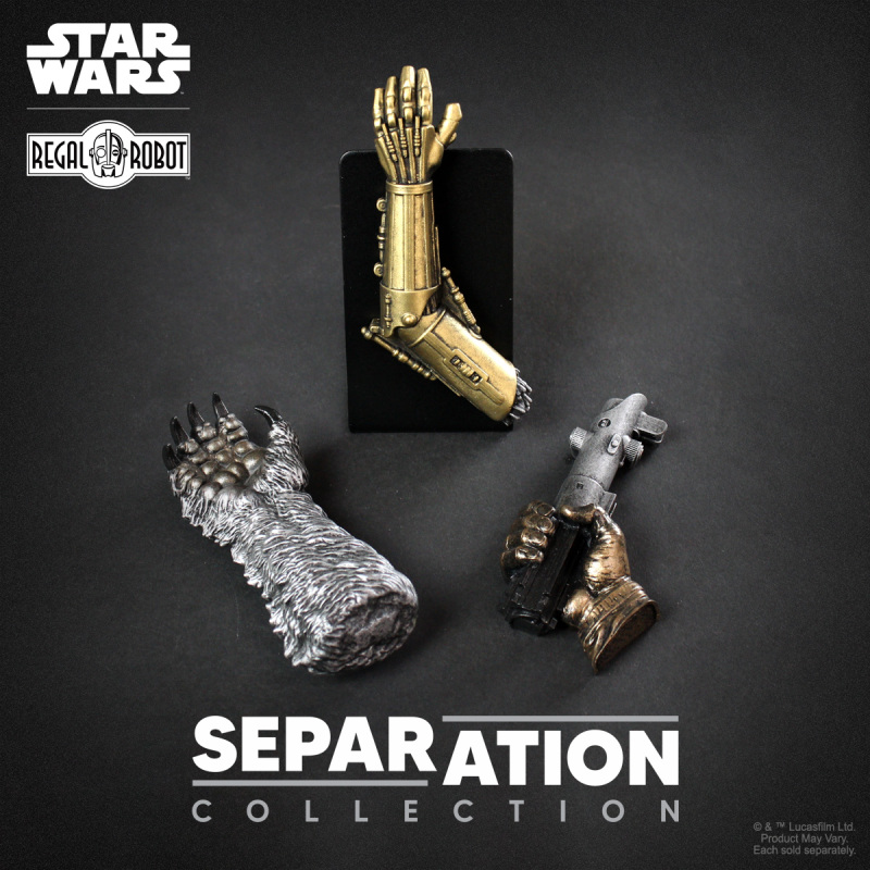 Regal Robot《星際大戰》禮儀機器人 C-3PO 的手臂磁鐵(Arm Magnet)一定是被塔斯肯人扯掉的!