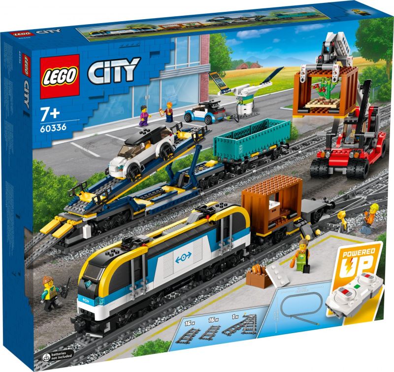 LEGO 60336 城市系列「貨物列車」Freight Train 情報公開！