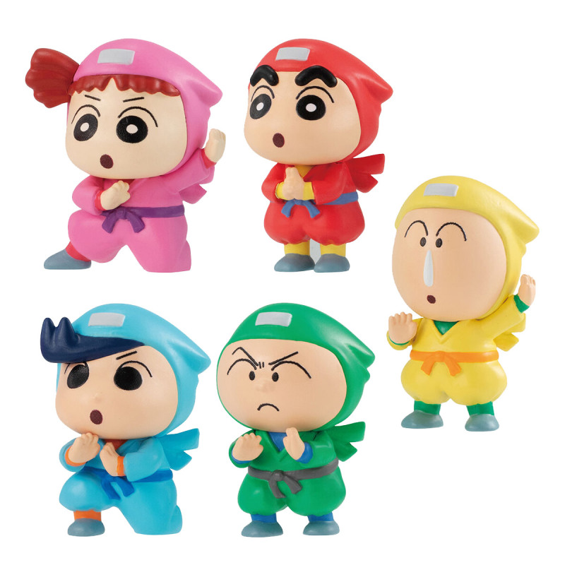 春日部忍者們參上！GASHAPON《蠟筆小新：幽靈忍者珍風傳》轉蛋玩具