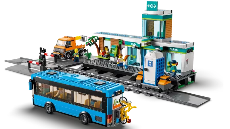 LEGO 60335、60337 城市系列「火車站」、「特快客運列車」兩款火車主題