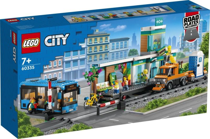 LEGO 60335、60337 城市系列「火車站」、「特快客運列車」兩款火車主題