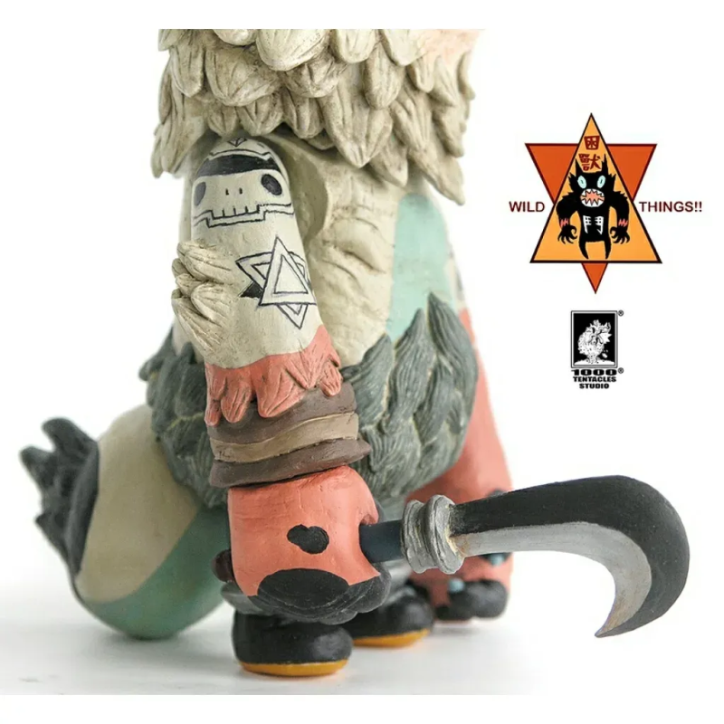1000tentacles 困獸鬥系列「惡兔」（Mad Rabbit）可動軟膠玩具