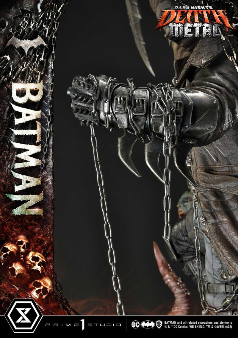 Prime 1 Studio《Dark Nights: Death Metal》蝙蝠俠 1/3 比例全身雕像 普通版/DX特典版