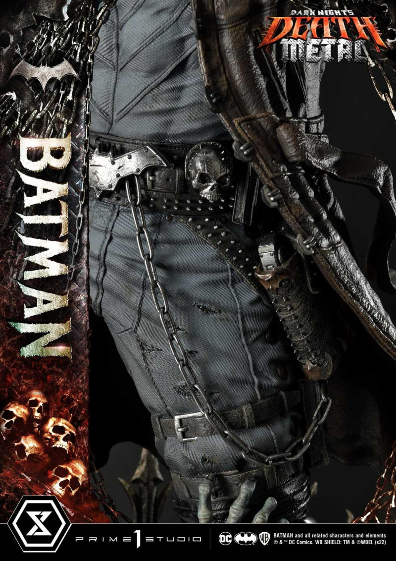 Prime 1 Studio《Dark Nights: Death Metal》蝙蝠俠 1/3 比例全身雕像 普通版/DX特典版