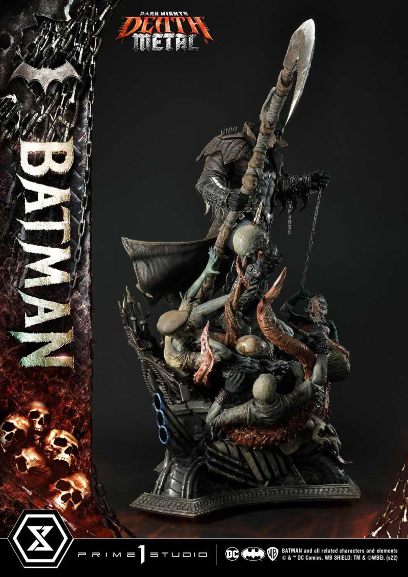 Prime 1 Studio《Dark Nights: Death Metal》蝙蝠俠 1/3 比例全身雕像 普通版/DX特典版