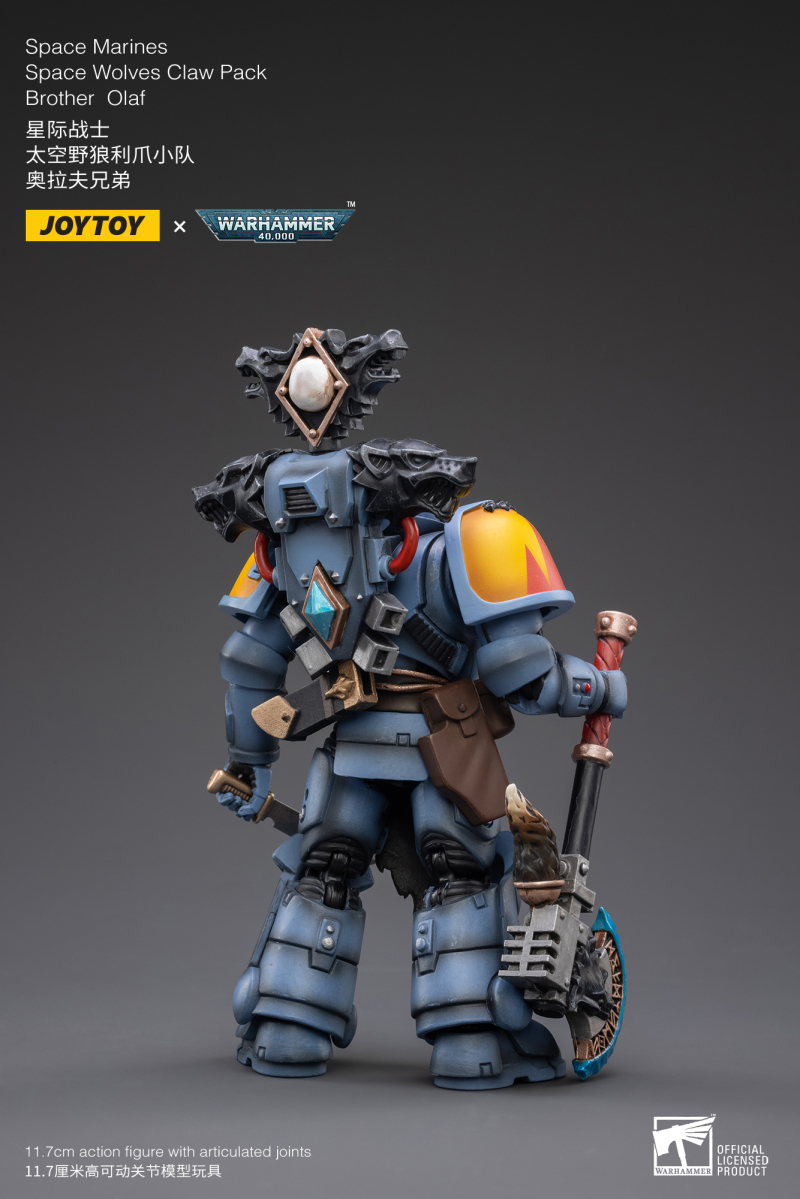 帝皇的劊子手與懲罰工具！JOYTOY 1/18 《戰鎚40000》太空野狼利爪小隊