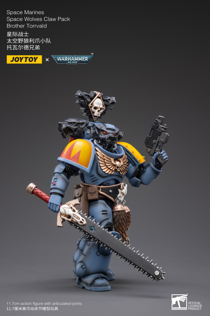 帝皇的劊子手與懲罰工具！JOYTOY 1/18 《戰鎚40000》太空野狼利爪小隊