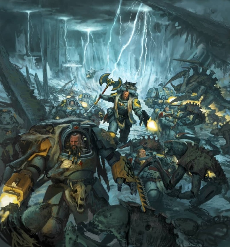 帝皇的劊子手與懲罰工具！JOYTOY 1/18 《戰鎚40000》太空野狼利爪小隊