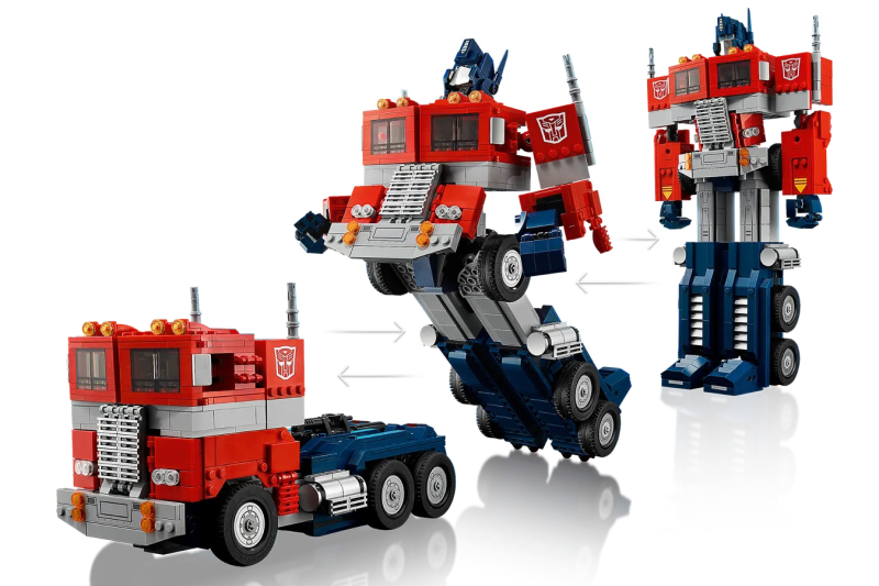 LEGO 10302《變形金剛》柯博文（Optimus Prime）曝光 人車模式完全變形可能！
