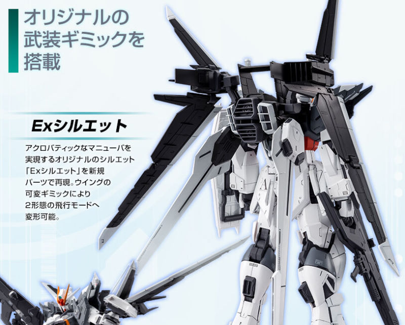空戰特化高機動機體『MG 1/100 鋼彈創鬥者潛網大戰外傳 Ex脈衝鋼彈』預計 08 月發售！
