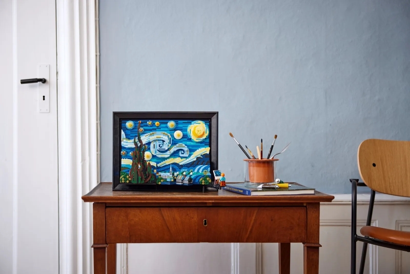 LEGO 21333 Ideas 系列「文森·梵谷 - 星夜」Vincent van Gogh - The Starry Night