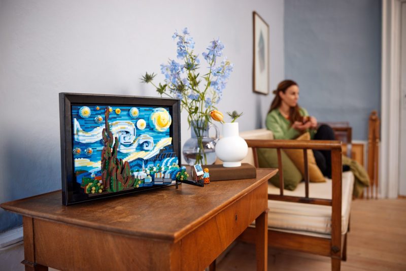 LEGO 21333 Ideas 系列「文森·梵谷 - 星夜」Vincent van Gogh - The Starry Night
