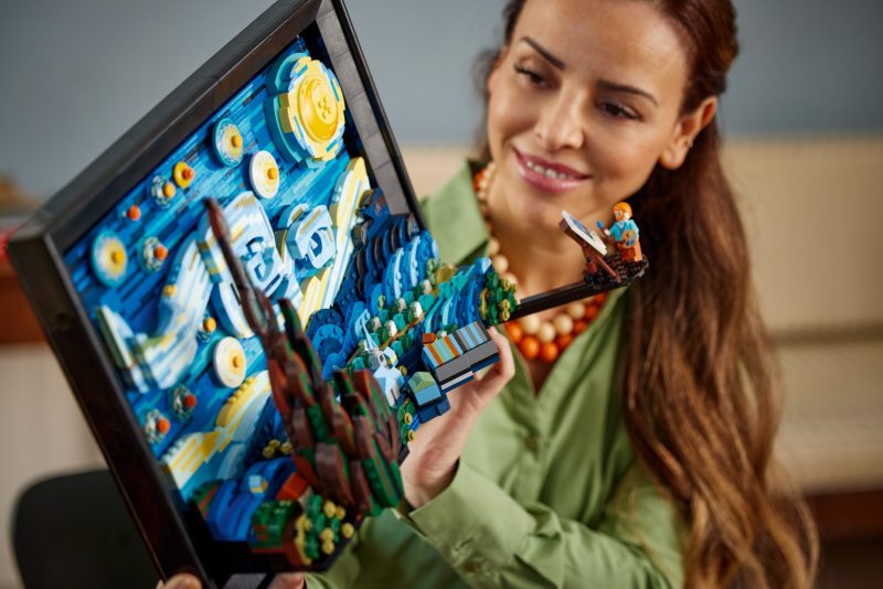LEGO 21333 Ideas 系列「文森·梵谷 - 星夜」Vincent van Gogh - The Starry Night